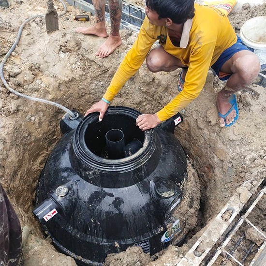 รับตอกเสาเข็ม ปทุมธานี ช่างจ่า ไมโครไพล์ - รับจ้างขุดถังแซท ปทุมธานี